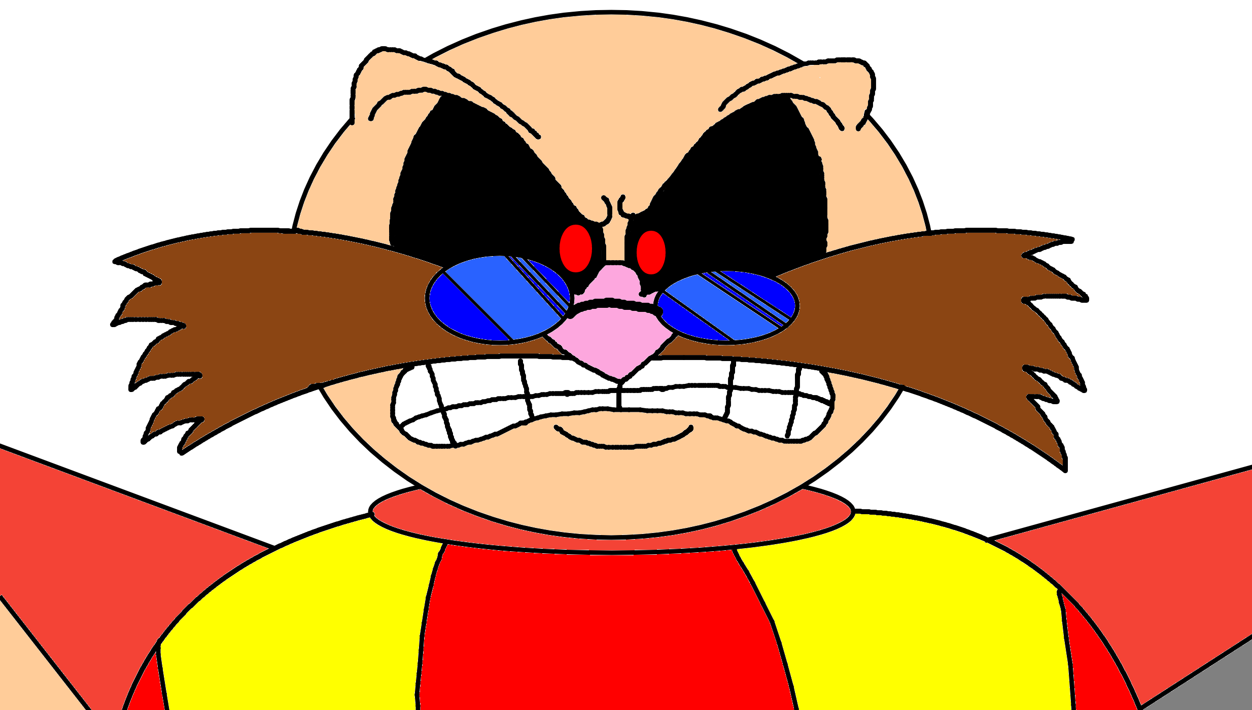 Dr. Eggman's Eyes by 3dmarioworld on DeviantArt