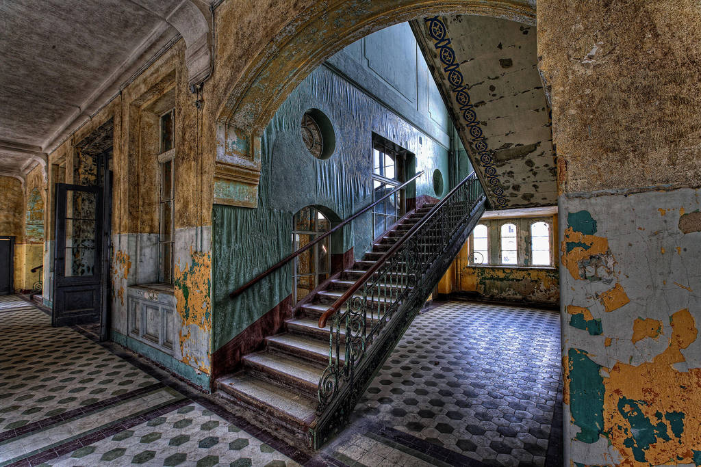 Beelitz III - Stairs by FotoRuina