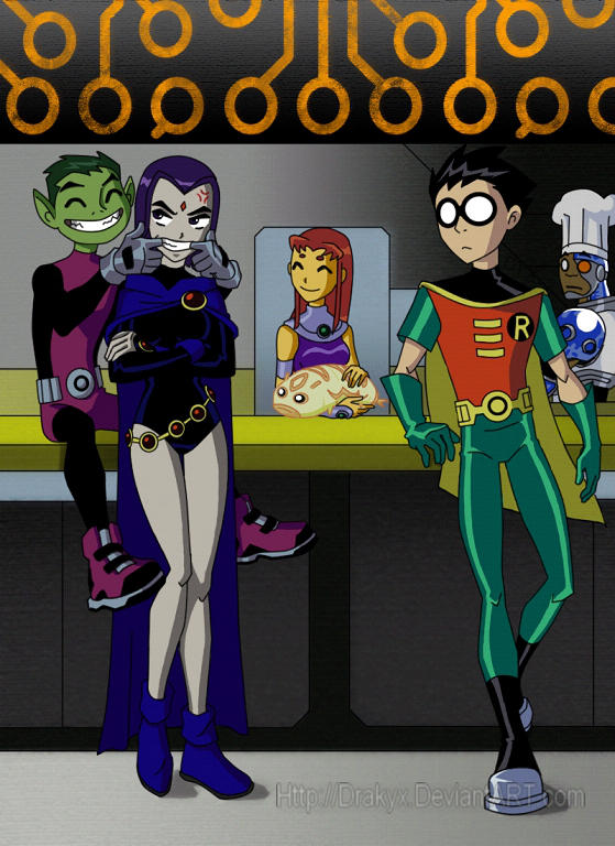 Teen Titans - 00 by Drakyx