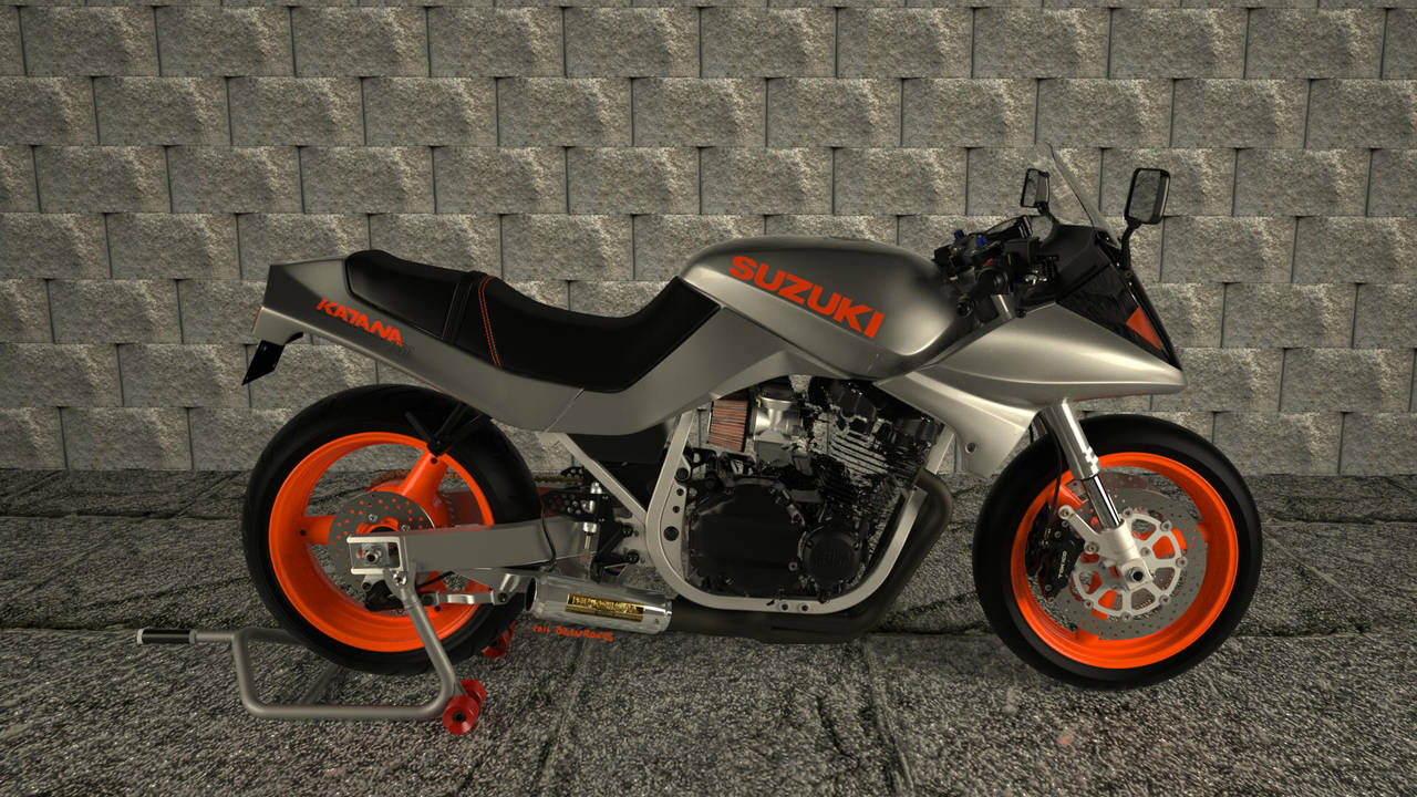 1985 Suzuki Katana750, revisit WIP by MarcelloRupelli