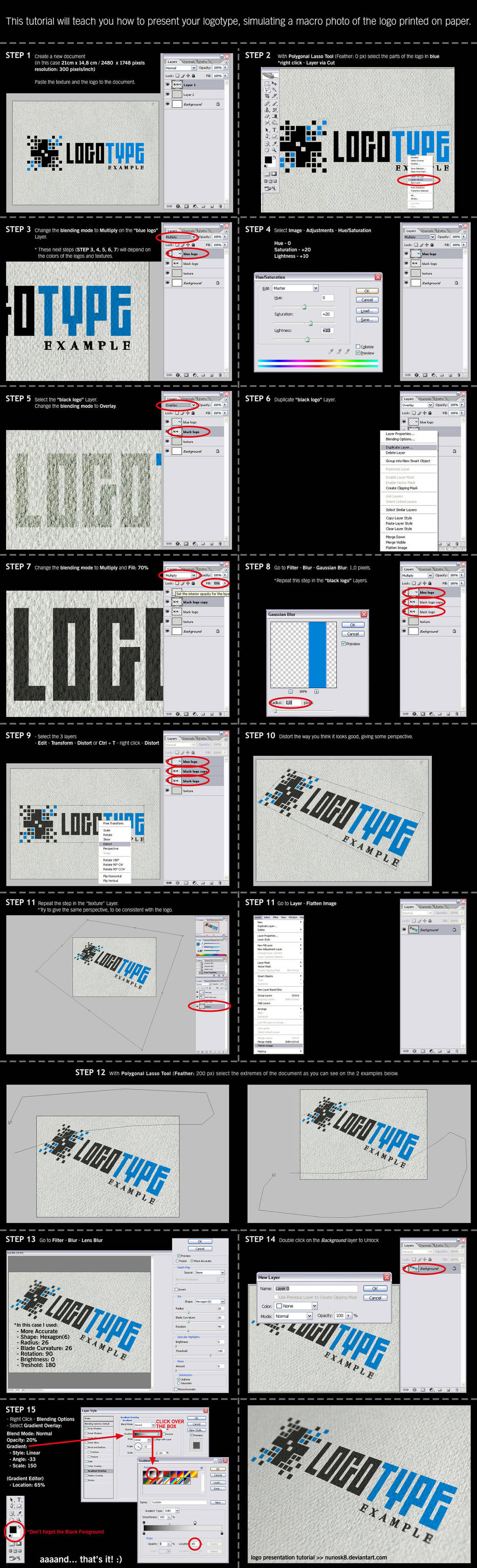Logo Presentation tutorial by Nunosk8