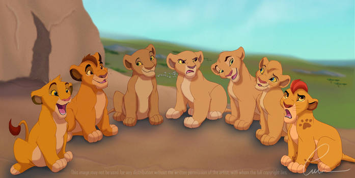 The royal cubs by Takadk