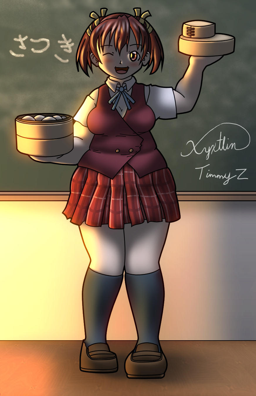 Satsuki Colored by a friend by xyxtlin