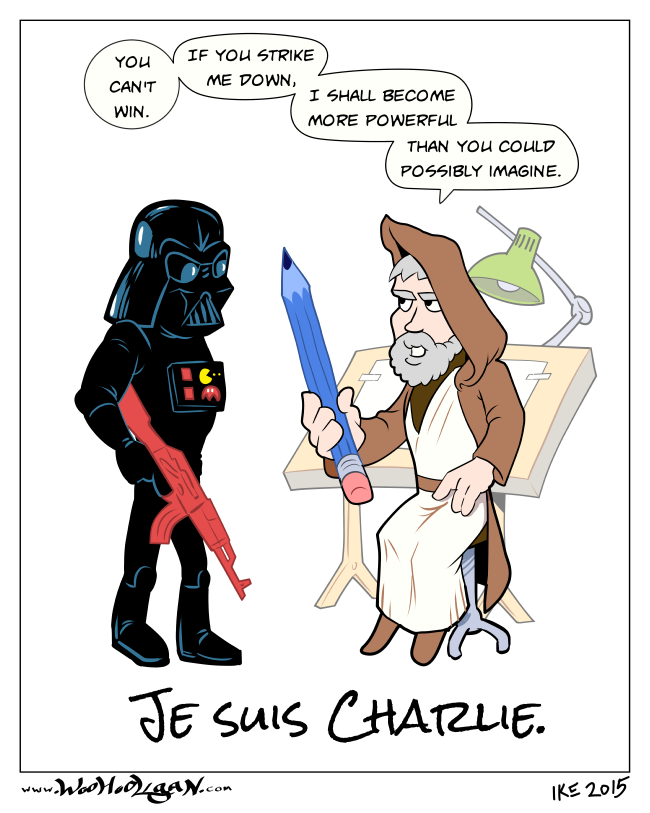 Je Suis Charlie by woohooligan Je Suis Charlie by woohooligan