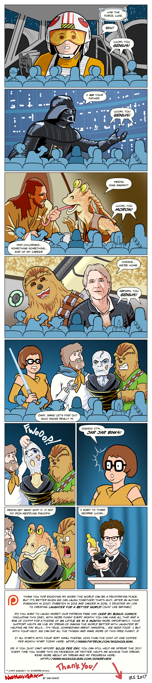 Star Wars Fan Theories by woohooligan