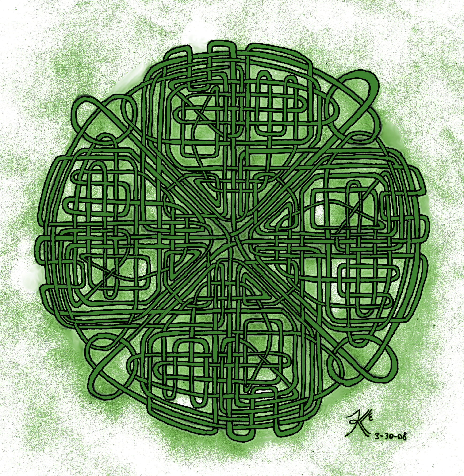 Untitled Celtic Knot 4 by Abadoss