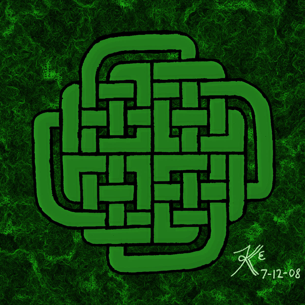 Untitled Celtic Knot 5 by Abadoss