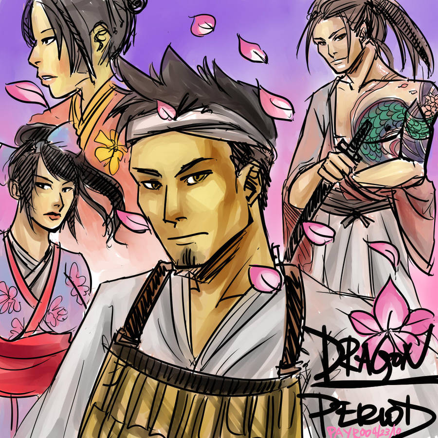 Dragon Period-Feudal Japan AU by PayRoo
