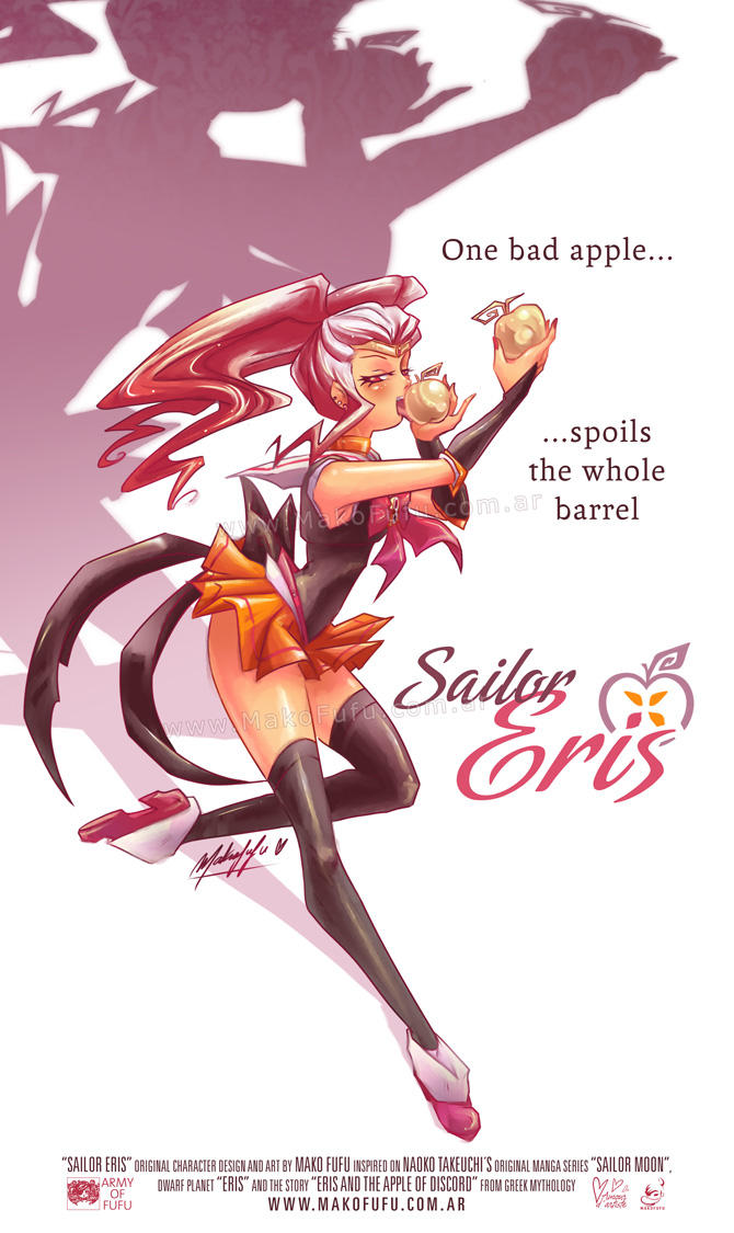 .:Sailor Eris:. the Bad Apple by Mako-Fufu