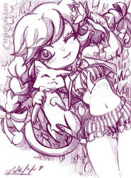 67 KeyWord Commish: Kitty-Kat by Mako-Fufu