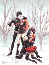 Blood on the Dance Floor .:Unforgiven:. Comission by Mako-Fufu