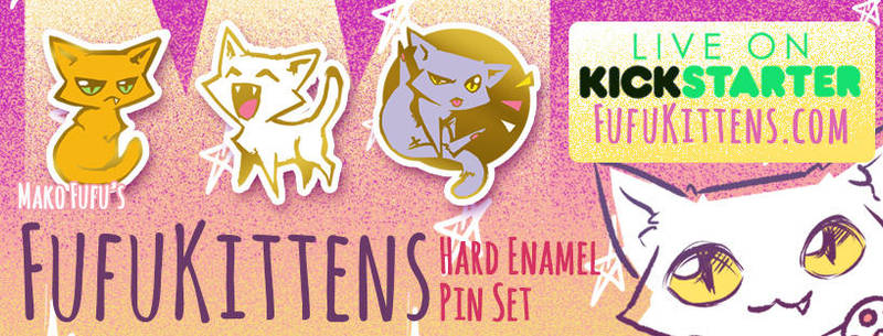 Fufukittens LIVE on KickStarter by Mako-Fufu