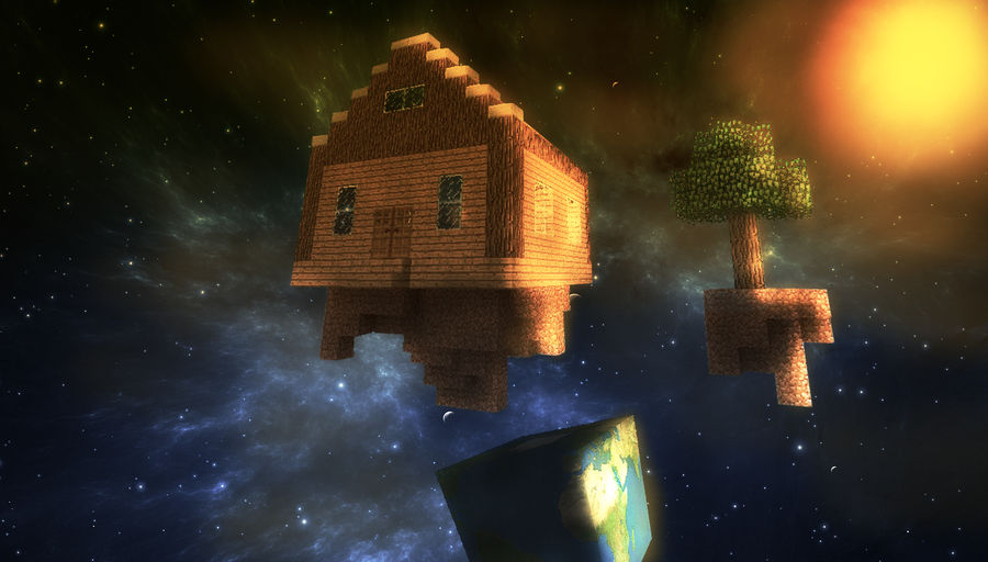 Minecraft Space by JanniFTW on DeviantArt