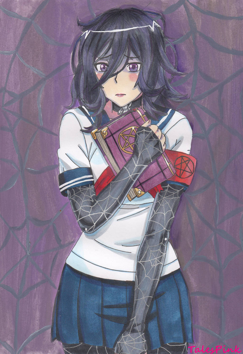 Speed Drawing Yandere Simulator Oka Ruto by TalesOfPinkAnime on DeviantArt