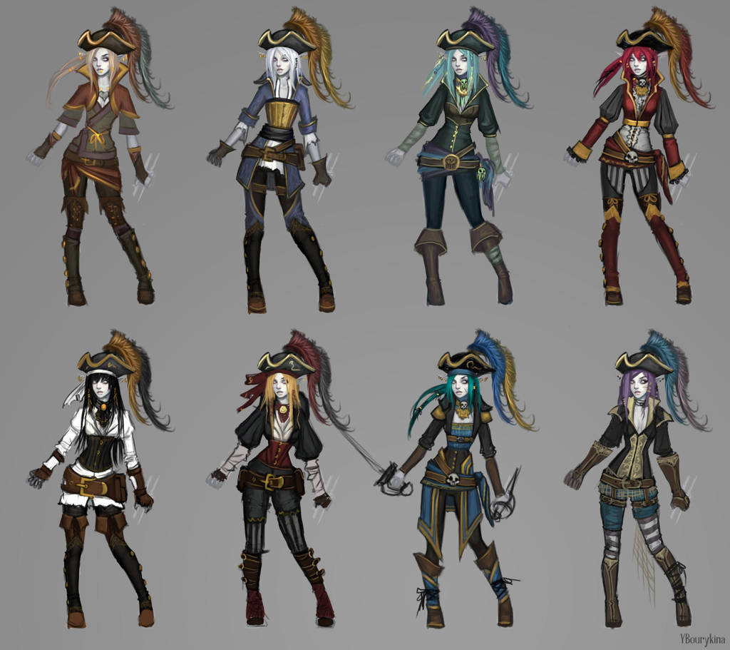 Undead Pirate Elf Thumbs by YBourykina