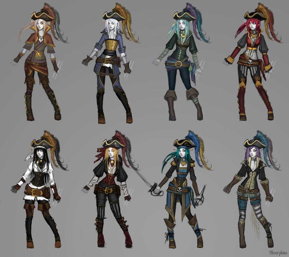 Undead Pirate Elf Thumbs by YBourykina
