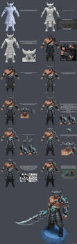 Tryndamere Texture Process by YBourykina