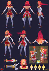 Star Guardian Miss Fortune Cosplay Sheet by YBourykina