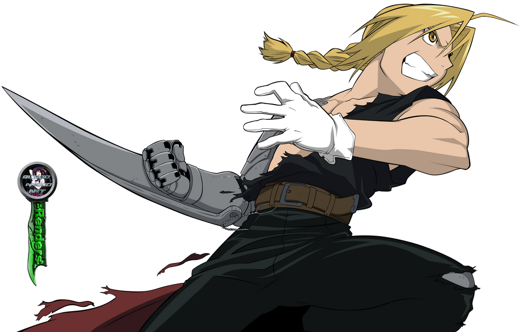 Fullmetal Alchemist Edward Elric Render By Bloodakenoart On Deviantart