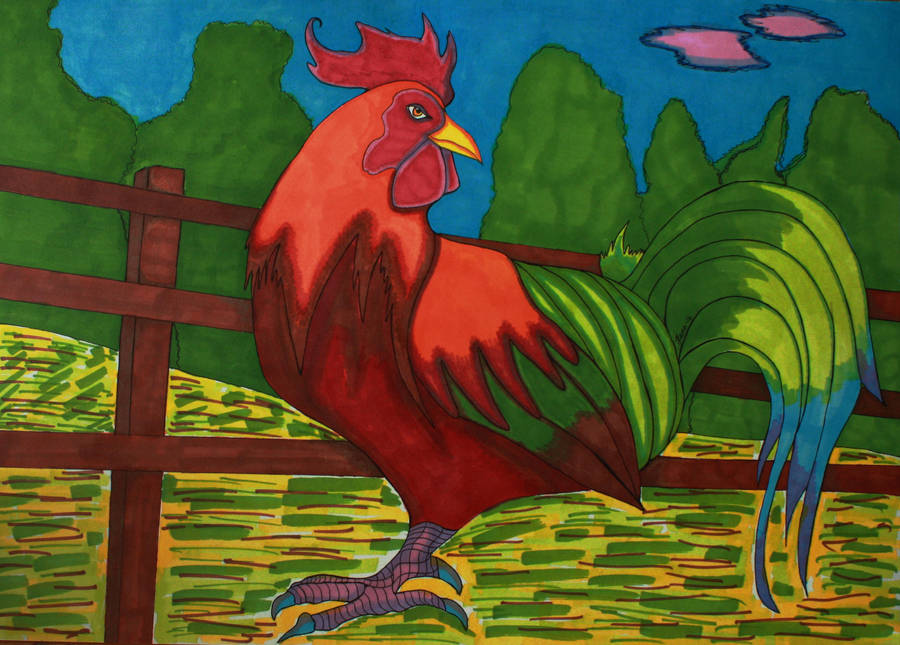 Rooster time by hann156 Rooster time by hann156