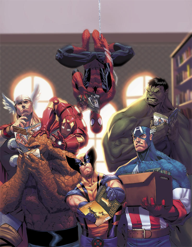 Avengers cover by ZurdoM