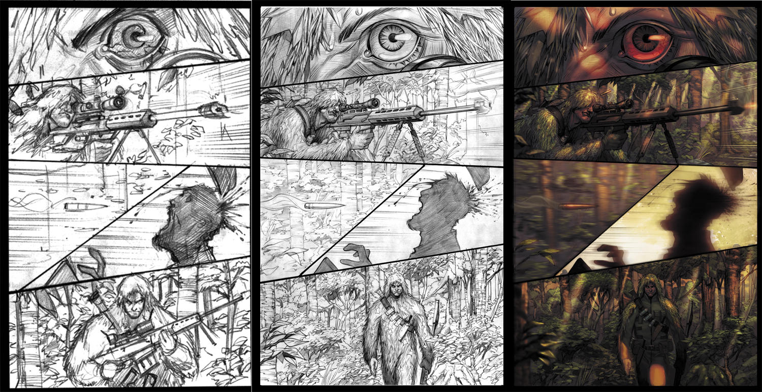 HEAD SHOT process by ZurdoM