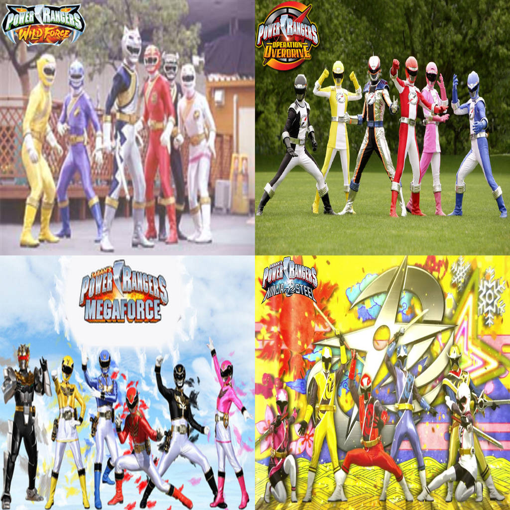 Power Rangers Anniversary Seasons by MitchThe1Soul on DeviantArt