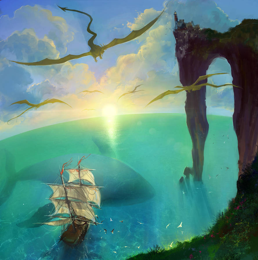 where golden dragons live by anndr