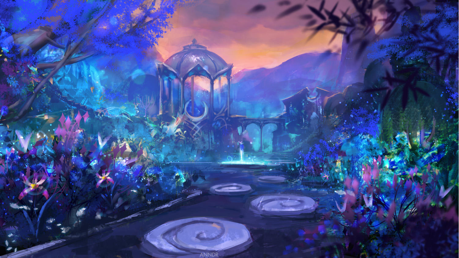 Suramar Garden by anndr