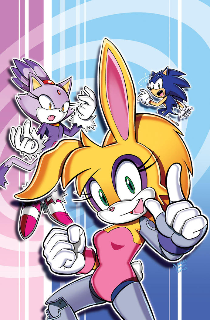 Bunnie Uekawa Style (Sonic Universe 96 Cover) by herms85