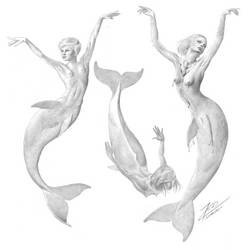 Three Mermaids by empyrean