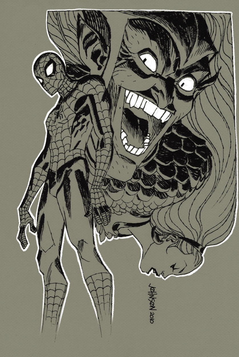 Spider-man con commission by Devilpig