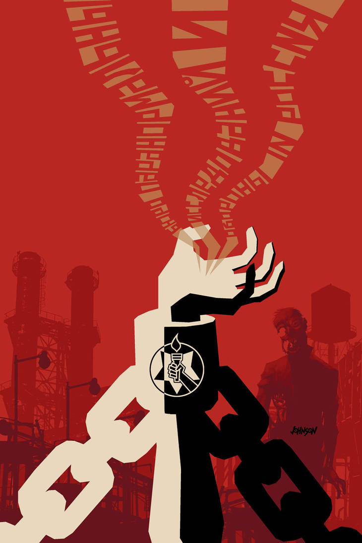 B.P.R.D. Russia No. 2 cover by Devilpig