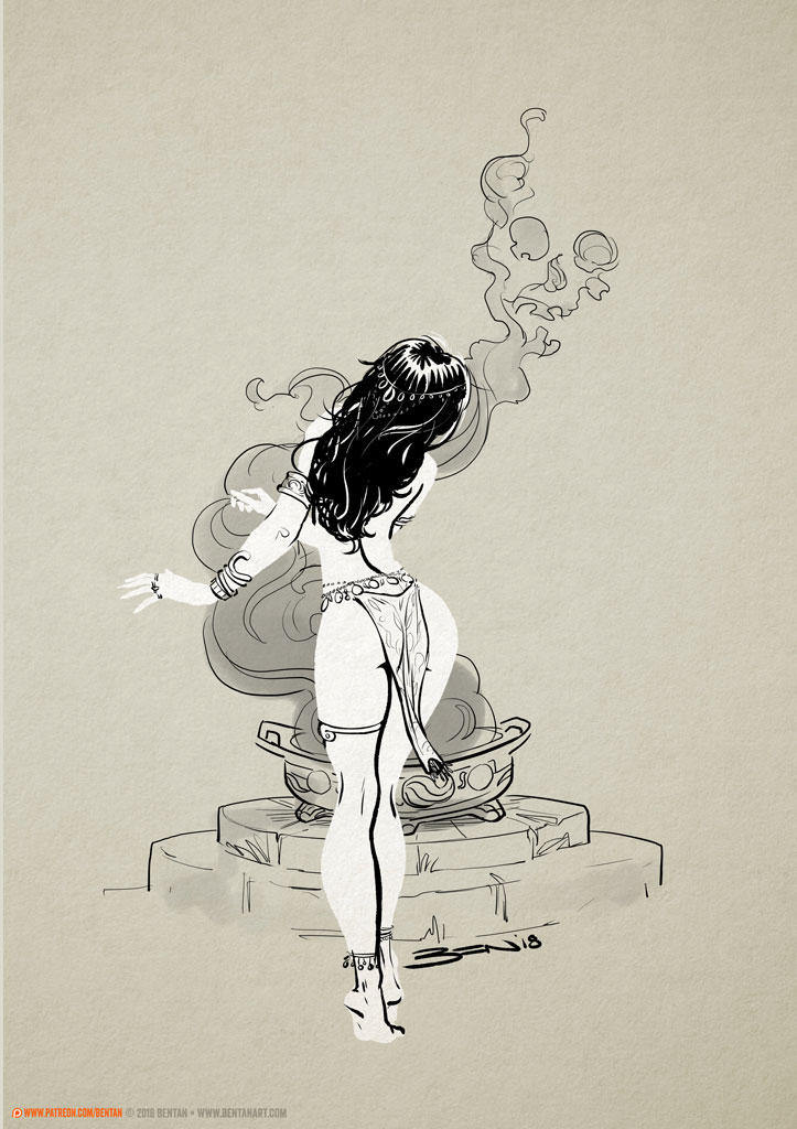 Smoke by BenTanArt