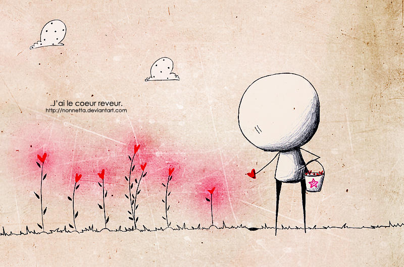 .Coeur reveur. by Nonnetta
