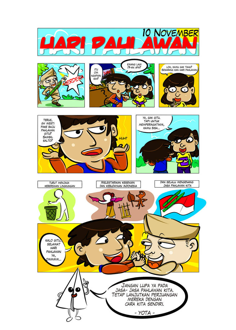 YOT Komik Edisi Hari Pahlawan By Helencung On DeviantArt