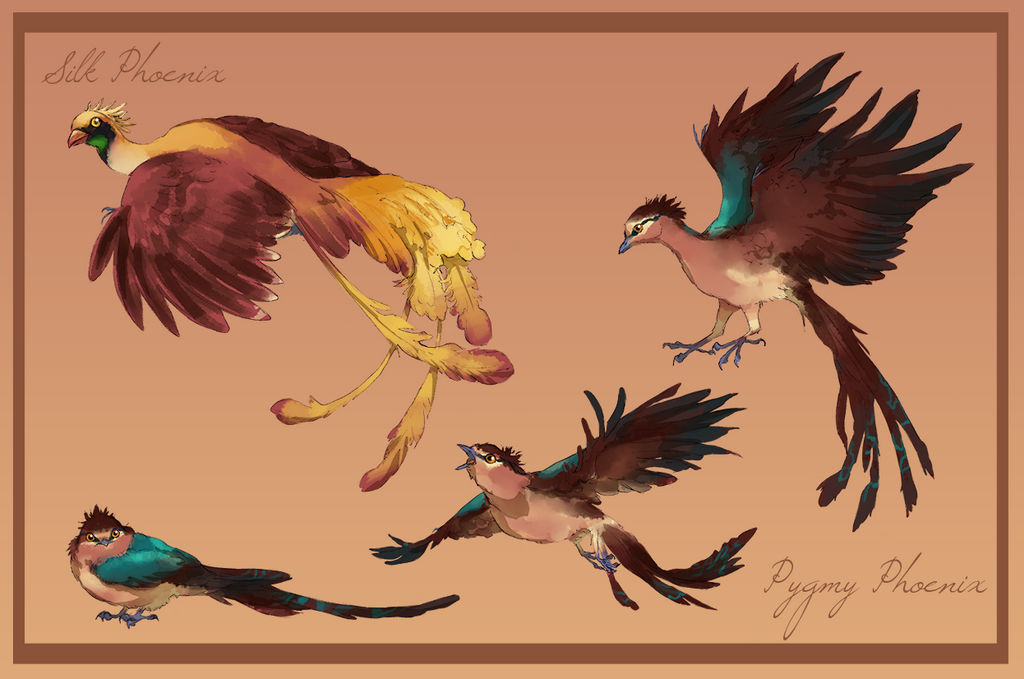 Phoenixes by Toradh