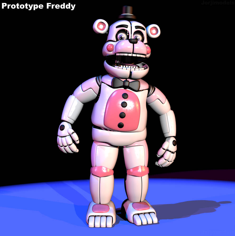 Prototype Funtime Freddy by jorjimodels on DeviantArt