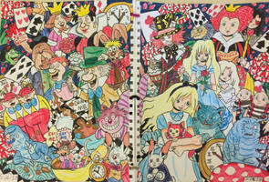 Alice in Wonderland  by GhibliLover92
