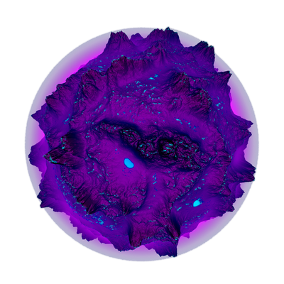 Asteroid Meteor Deep Purple | Space SciFi Stock by LapisDemon