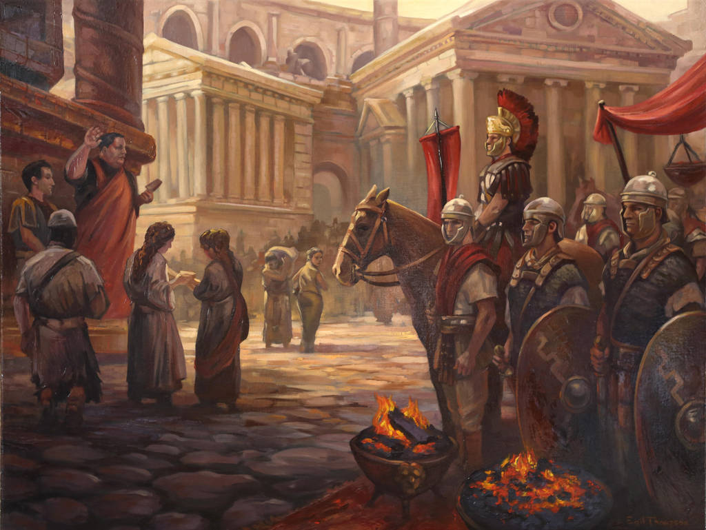 Roman Painting by egilthompson