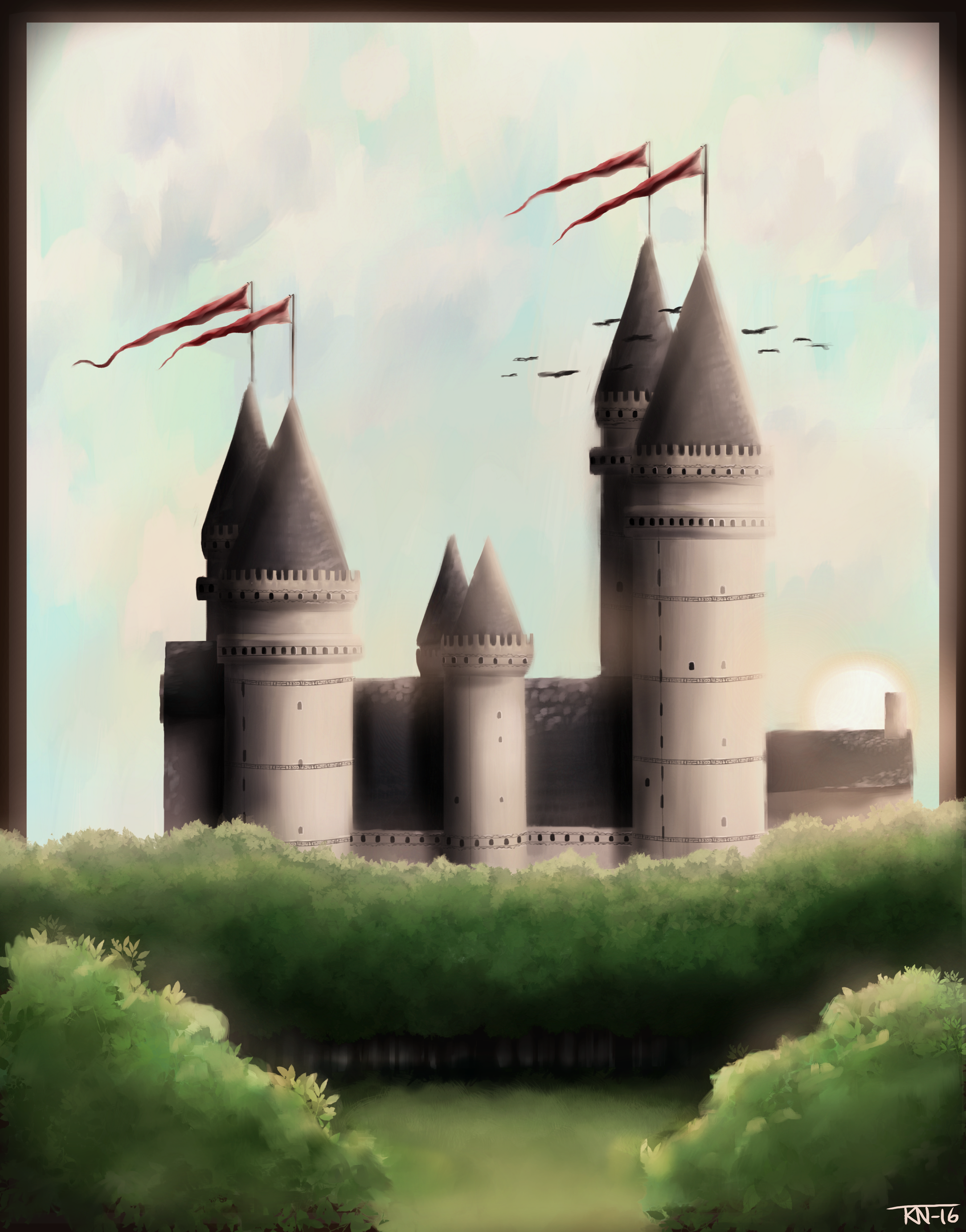 Castle by trinemusen1