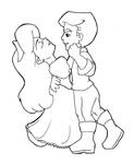 Lineart DisneyDreamers by bananacosmicgirl