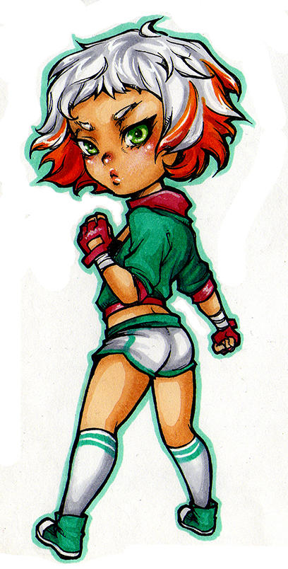 Peche's Butt by psycho-kitty