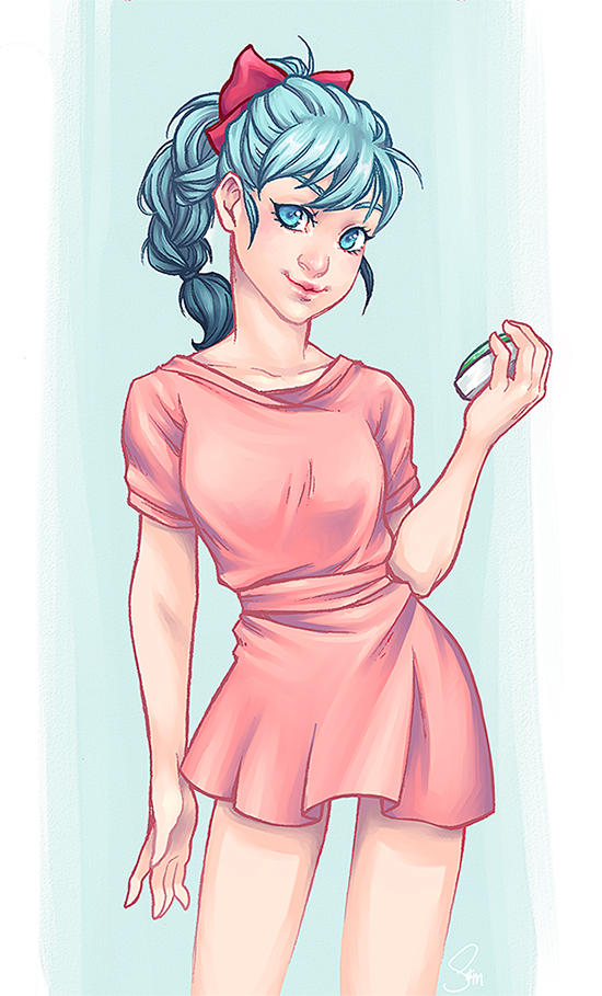 Bulma by psycho-kitty