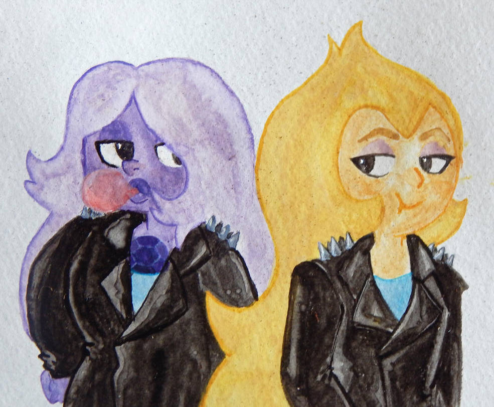 Amethyst and Vidalia's friendship made me so happy to see. I want to learn more about them ASAP. I've recently picked up watercolors and have been having a lot of fun with them. Stick around to see...