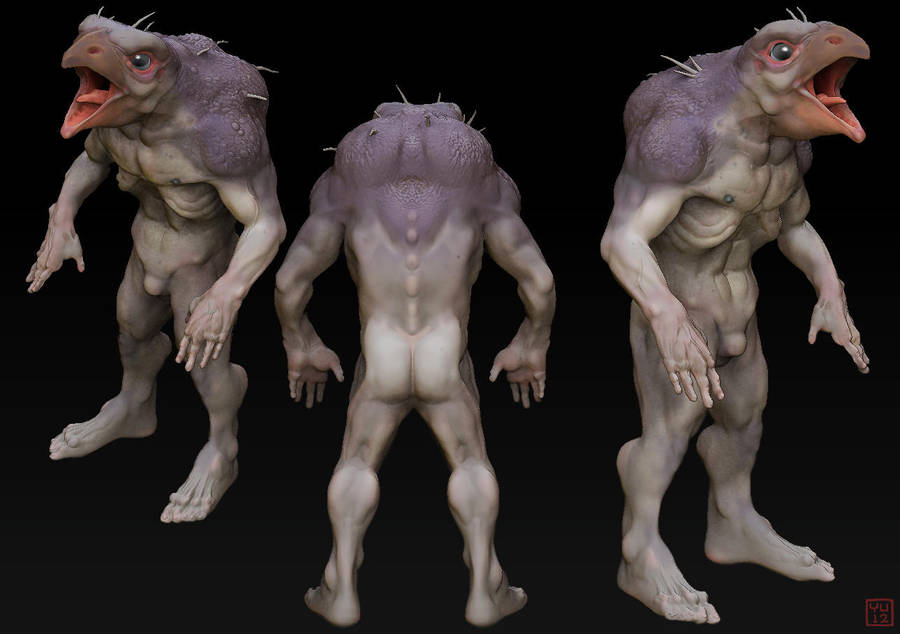 ZBrush Birdman by bossquibble