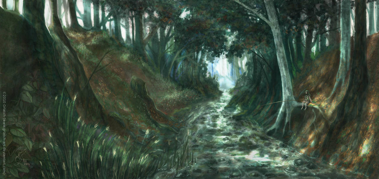 The river tunnel by Griatch-art