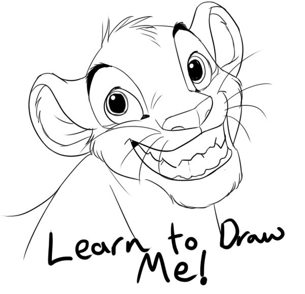 Learn to draw Simba by MaxPaineVolumn on DeviantArt