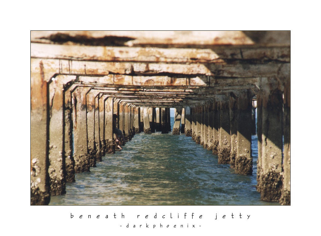 Beneath Redcliffe Jetty by darkphoenix